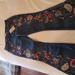 Ladies Home Folk Denim Jeans